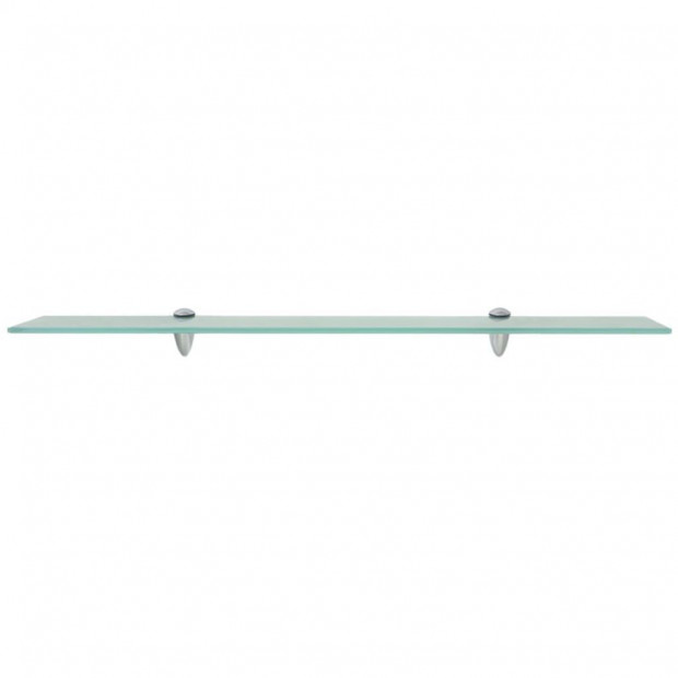 Floating Shelf Glass 80x20 Cm 8 Mm Image 2