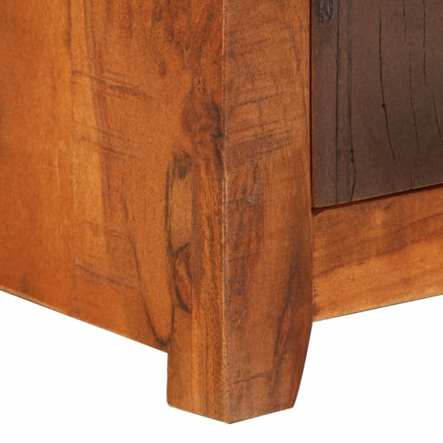 Nightstand Solid Acacia Reclaimed Wood Image 11