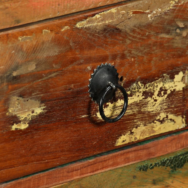 Sideboard Solid Reclaimed Wood 120x35x76 Cm Image 2
