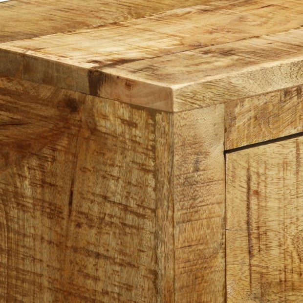 Sideboard With 3 Drawers Rough Mango Wood Image 4