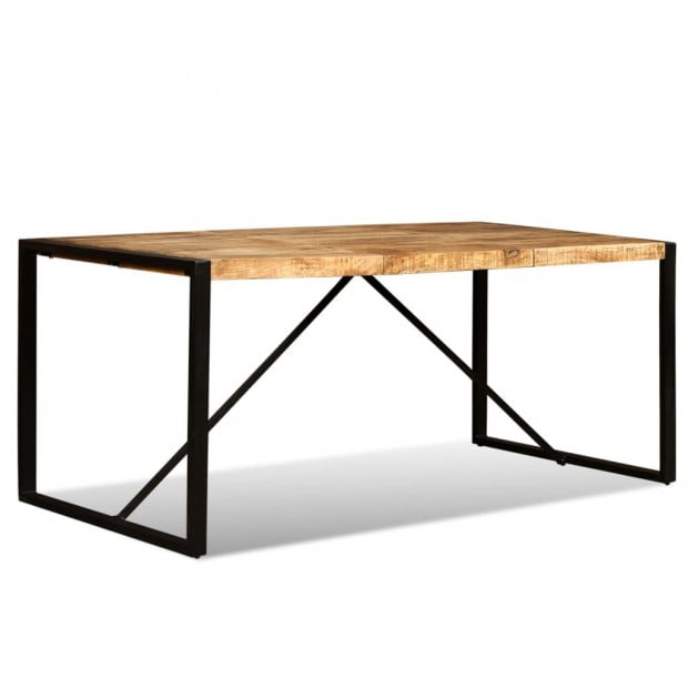 Dining Table Solid Rough Mango Wood 180 Cm Image 6