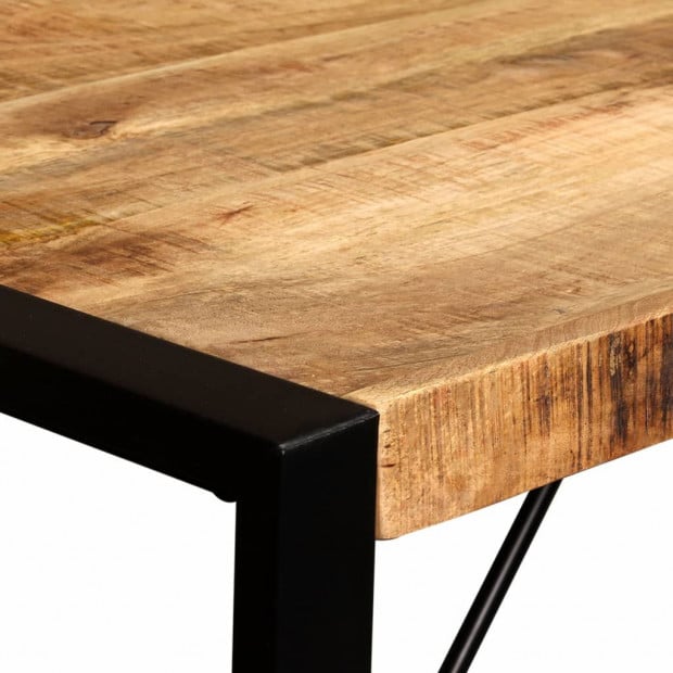 Dining Table Solid Rough Mango Wood 180 Cm Image 9