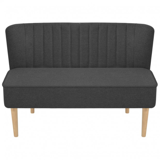 Sofa Fabric 117x55.5x77 Cm Dark Grey Image 3