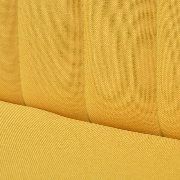 Sofa Fabric 117x55.5x77 Cm Yellow Image 2