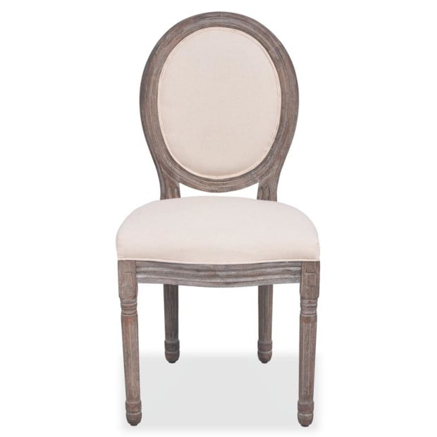 Dining Chairs 4 Pcs Fabric Image 3