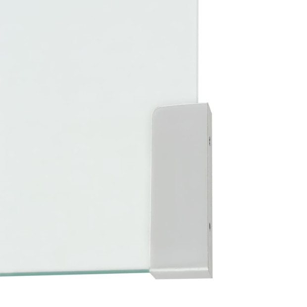 Coffee Table Tempered Glass 98x45x30 Cm Clear Image 5