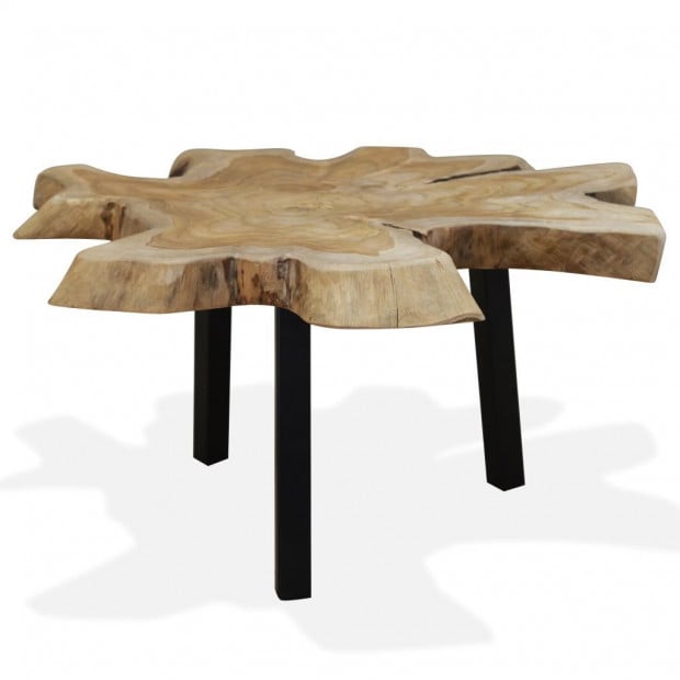 Coffee Table Genuine Teak 80x70x38cm
