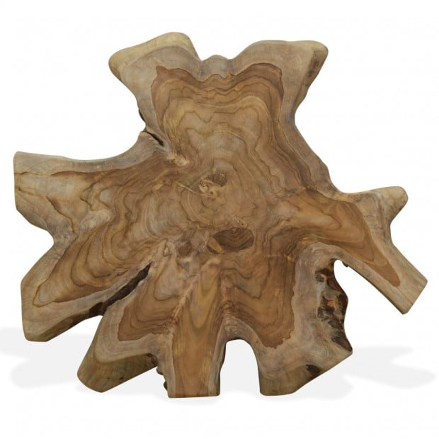 Coffee Table Genuine Teak 80x70x38cm Image 6