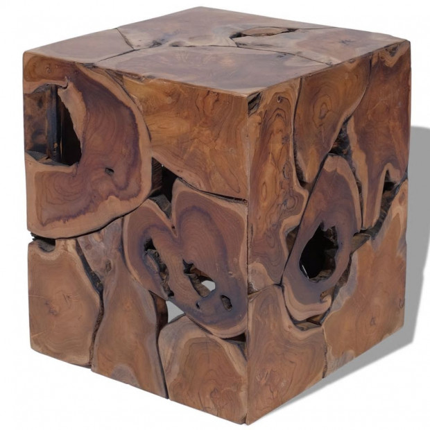 Stools 2 Pcs Solid Teak Image 4