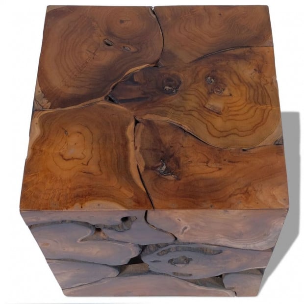 Stools 2 Pcs Solid Teak Image 8