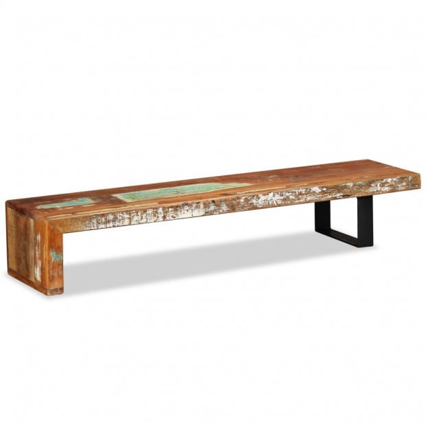Tv Stand Solid Reclaimed Wood Image 8