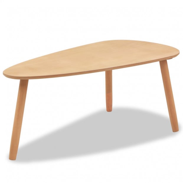 Coffee Table Set 2 Pieces Solid Pinewood Brown Image 9