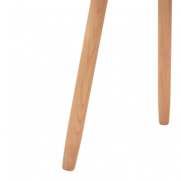 Side Table Set 2 Pieces Solid Pinewood Brown Image 8