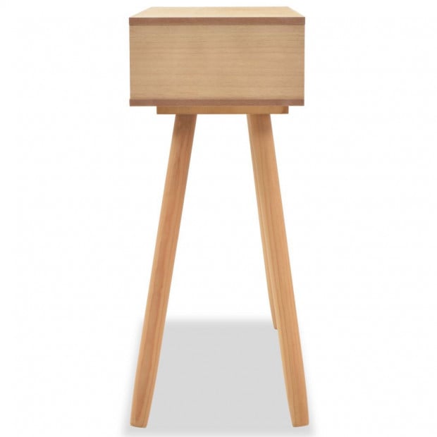 Console Table Solid Pinewood 80x30x72 Cm Brown Image 4