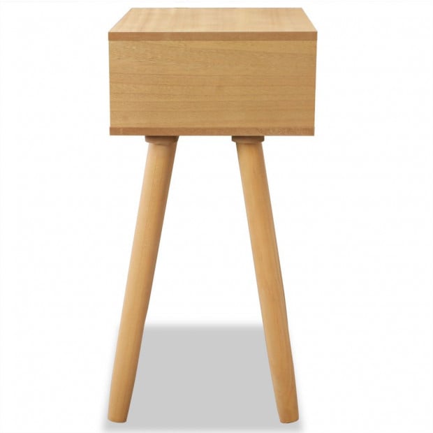 Bedside Tables 2 Pcs Solid Pinewood 40x30x61 Cm Brown Image 6