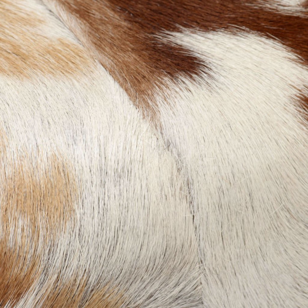 Bench Genuine Goat Leather 120x30x45 Cm Image 4
