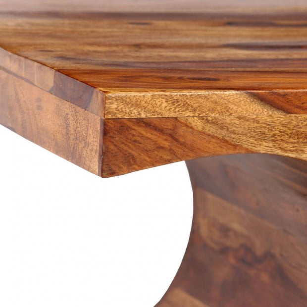 Coffee Table Solid Sheesham Wood 90x50x35 Cm Image 5