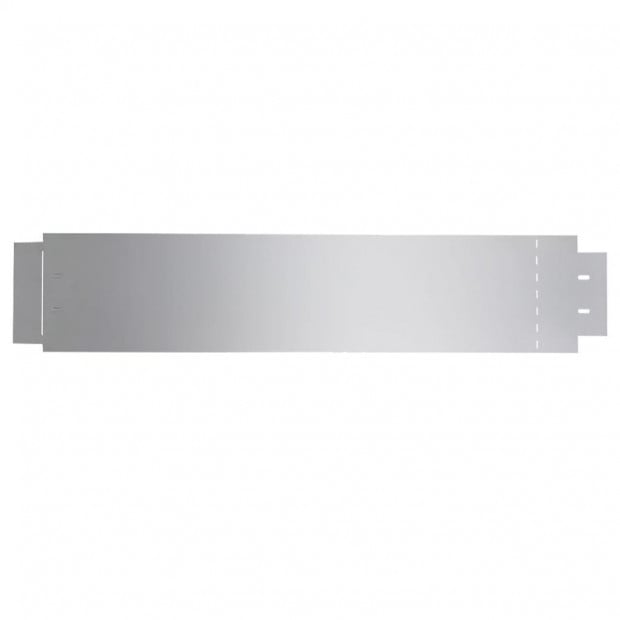 Lawn Fences 5 Pcs Galvanised Steel 100x20 Cm Image 5