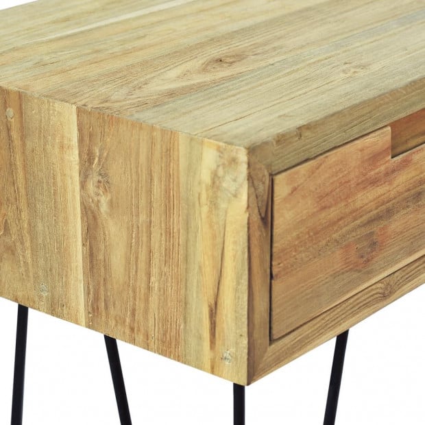 Console Table 120x35x76 Cm Solid Teak Image 8