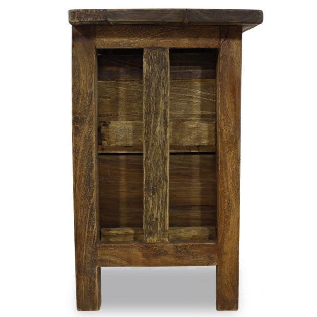 Nightstand Solid Reclaimed Wood 40x30x51 Cm Image 5
