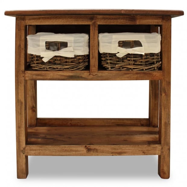 Console Table Solid Reclaimed Wood 69x28x70 Cm Image 2