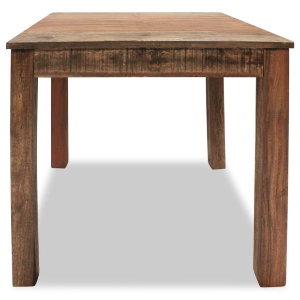 Dining Table Solid Reclaimed Wood 82x80x76 Cm Image 5