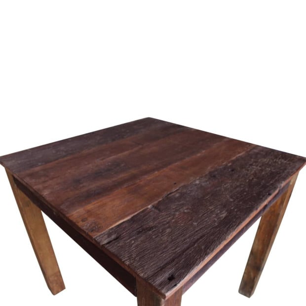 Dining Table Solid Reclaimed Wood 82x80x76 Cm Image 7