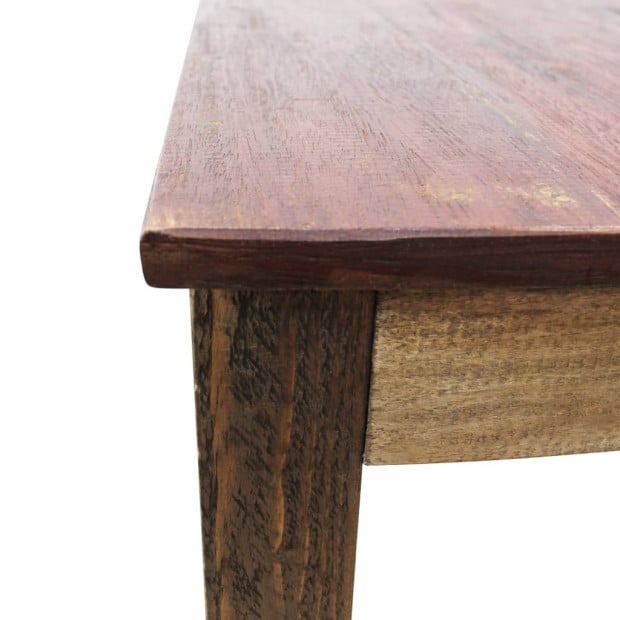 Dining Table Solid Reclaimed Wood 82x80x76 Cm Image 8