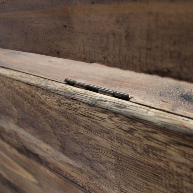Bench Solid Reclaimed Wood 86x40x60 Cm Image 2
