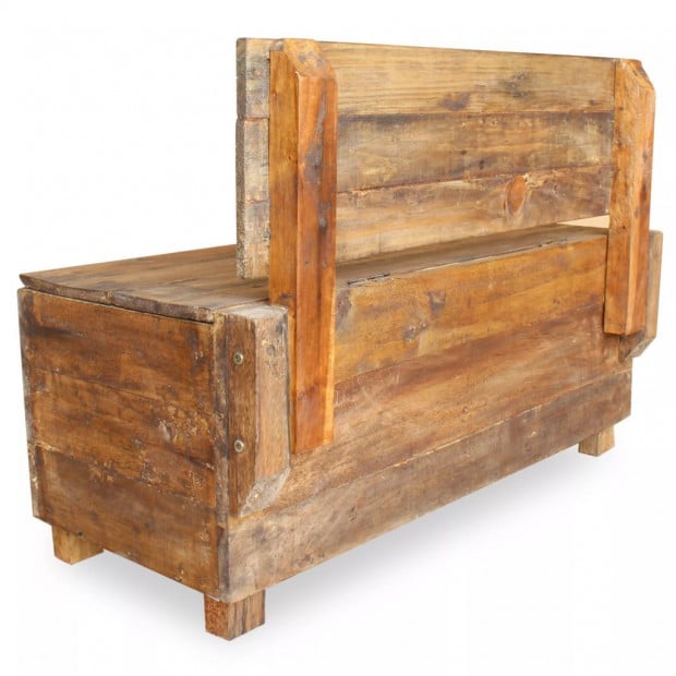 Bench Solid Reclaimed Wood 86x40x60 Cm Image 8