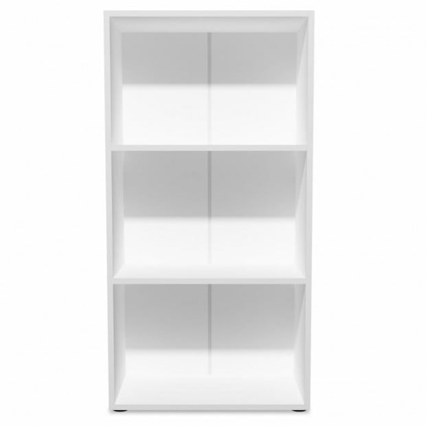 Bookshelf Chipboard 60x31x116.5 Cm White Image 3