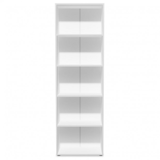 Bookshelf Chipboard 60x31x190 Cm White Image 3