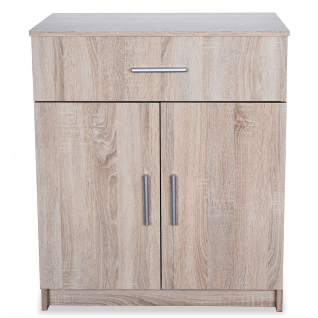 Sideboard Chipboard 71x35x88 Cm Oak Image 4