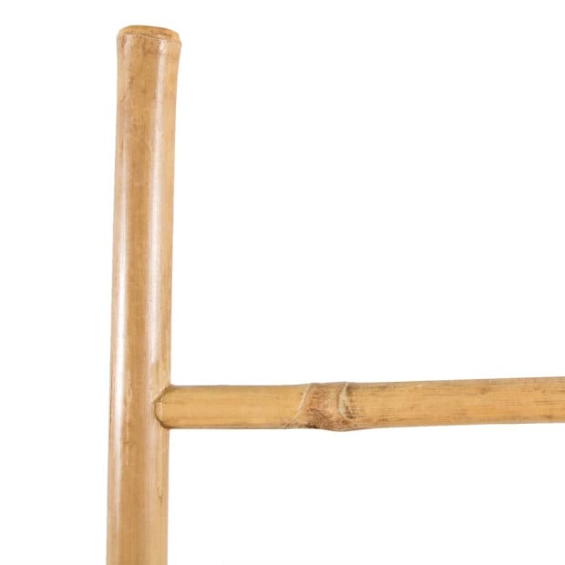 Towel Ladder With 5 Rungs Bamboo 150cm Image 3