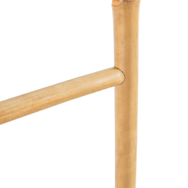Towel Ladder With 5 Rungs Bamboo 150cm Image 4