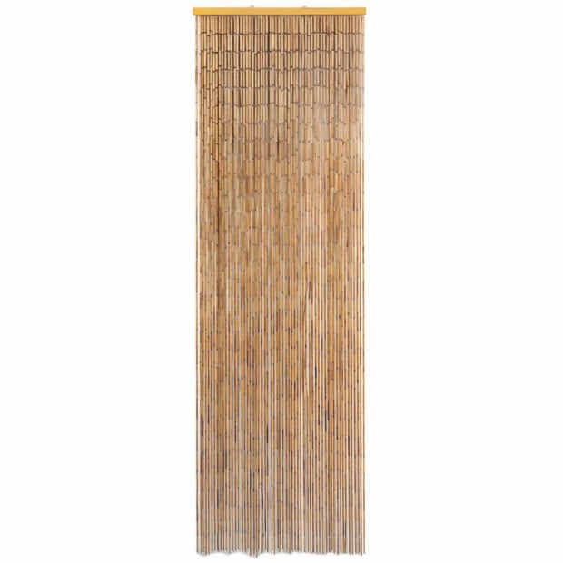 Insect Door Curtain Bamboo 56x185 Cm Image 2