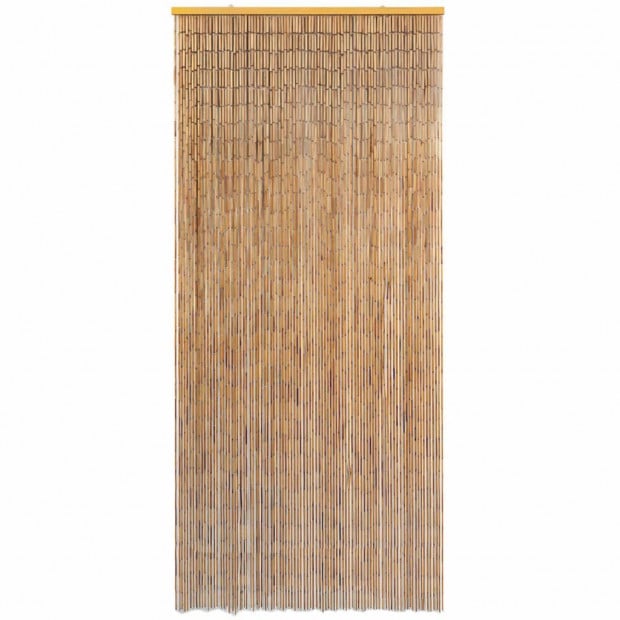 Insect Door Curtain Bamboo 90x220 Cm Image 2