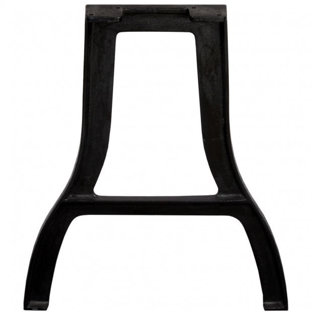 Dining Table Legs 2 Pcs A-frame Cast Iron Image 5