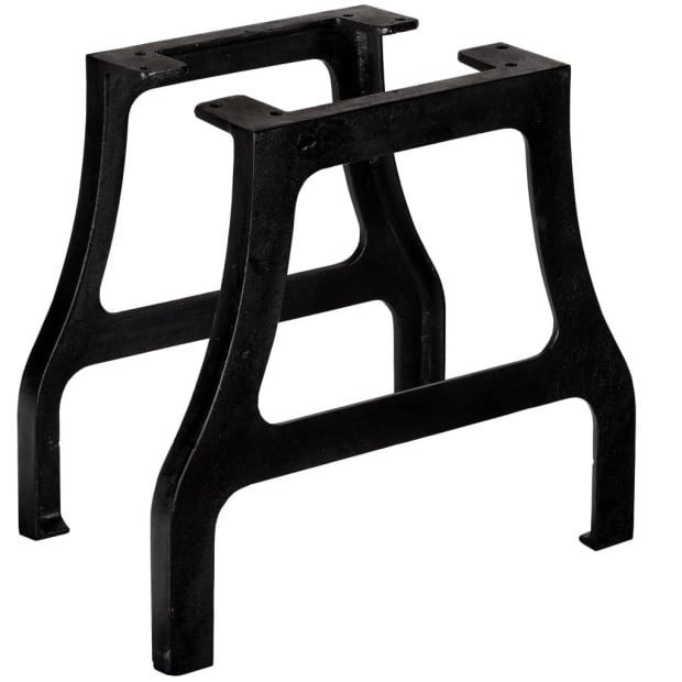 Coffee Table Legs 2 Pcs A-frame Cast Iron