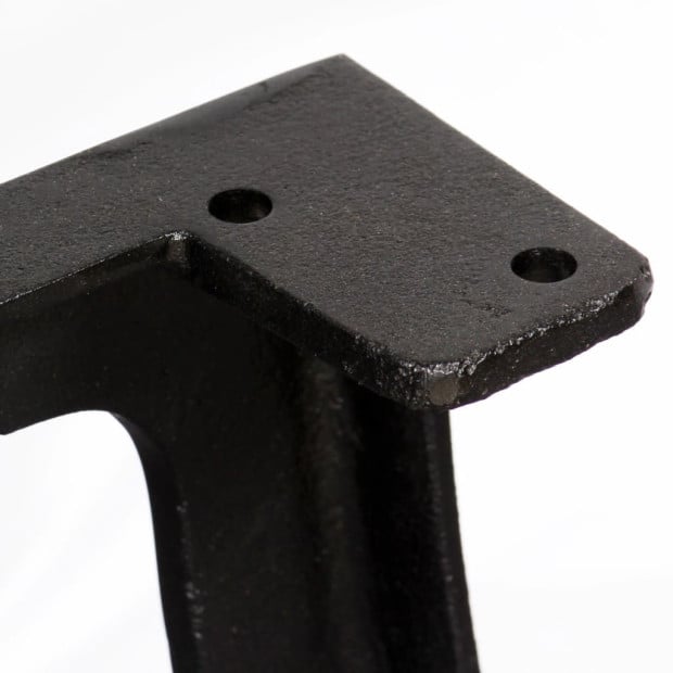 Coffee Table Legs 2 Pcs A-frame Cast Iron Image 7