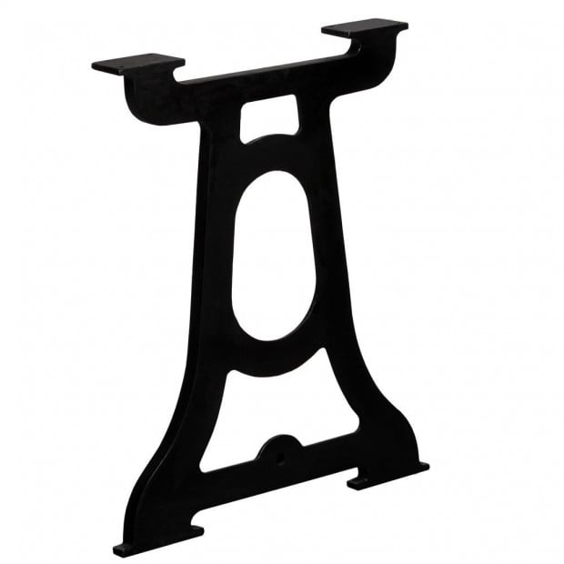 Dining Table Legs 2 Pcs Y-frame Cast Iron Image 4