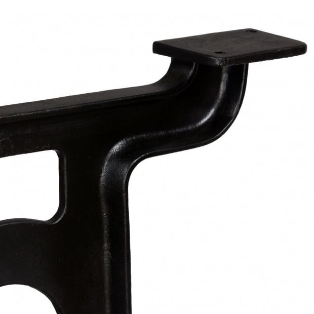 Dining Table Legs 2 Pcs Y-frame Cast Iron Image 8