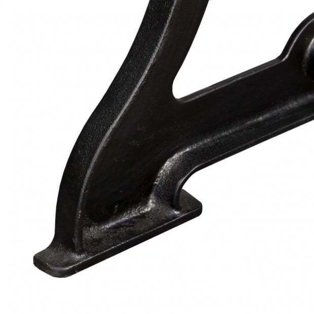 Dining Table Legs 2 Pcs Y-frame Cast Iron Image 9