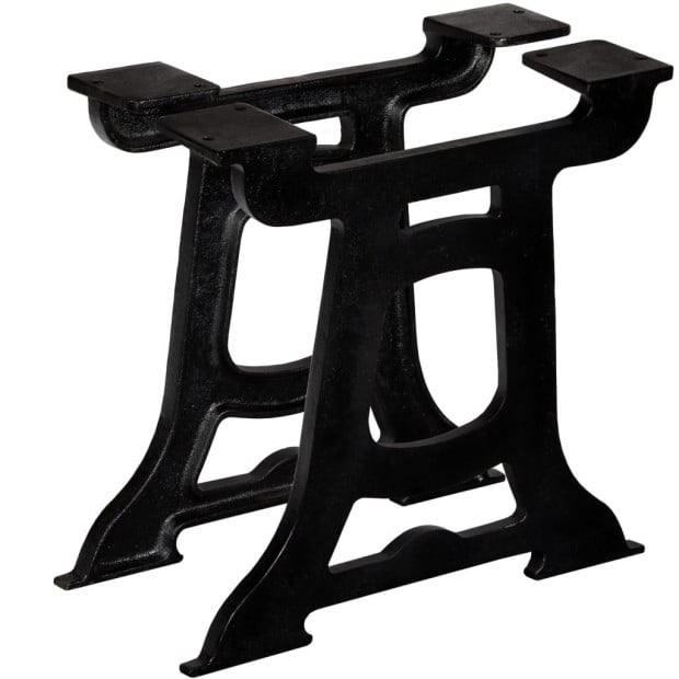 Coffee Table Legs 2 Pcs Y-frame Cast Iron