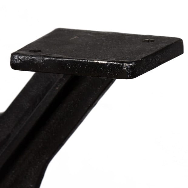 Dining Table Legs 2 Pcs O-frame Cast Iron Image 9