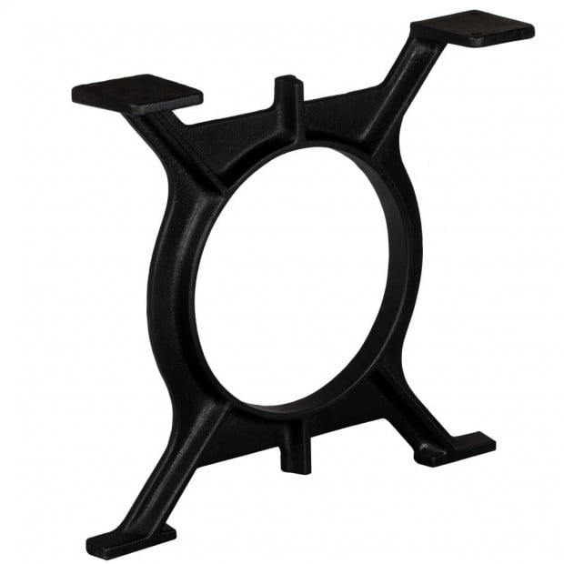 Coffee Table Legs 2 Pcs O-frame Cast Iron Image 4