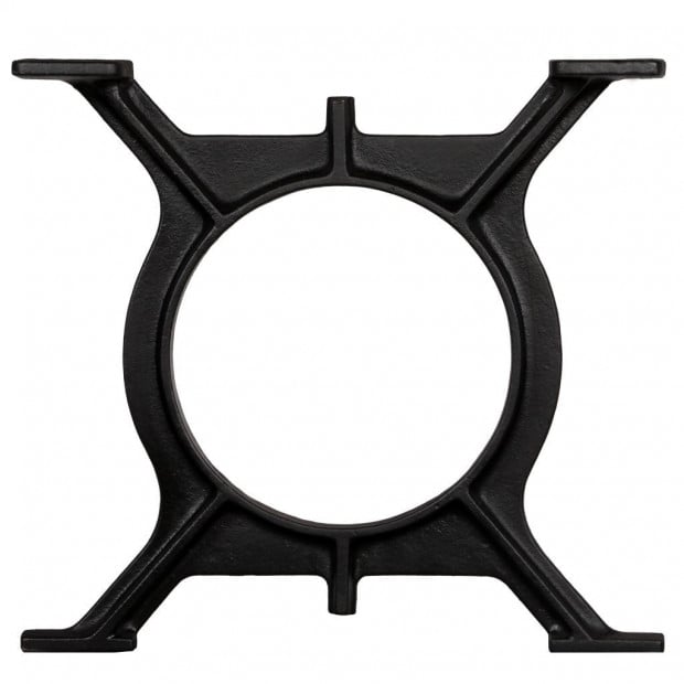 Coffee Table Legs 2 Pcs O-frame Cast Iron Image 6