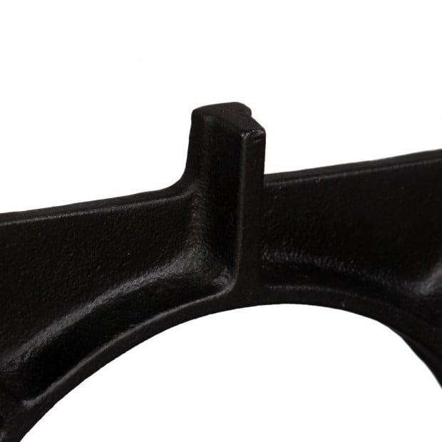 Coffee Table Legs 2 Pcs O-frame Cast Iron Image 8