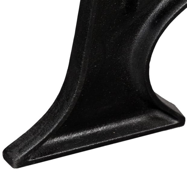 Dining Table Legs 2 Pcs With Arched Base A-frame Cast Iron Image 9