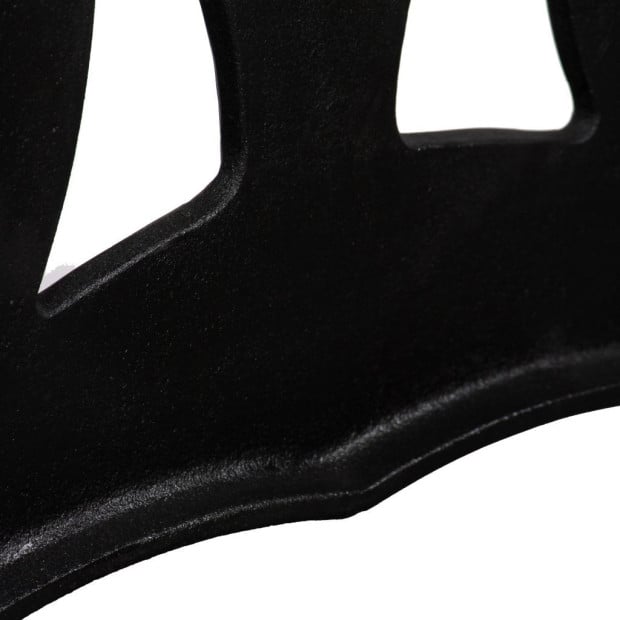 Dining Table Legs 2 Pcs X-frame Cast Iron Image 7
